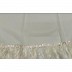 Georgette stole with feathers attached to it Georgette stole with feathers attached to it